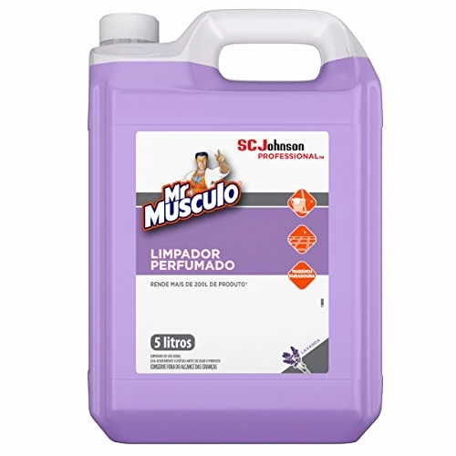 Limpador Perfumado Lavanda Mr Músculo Professional Galão 5l