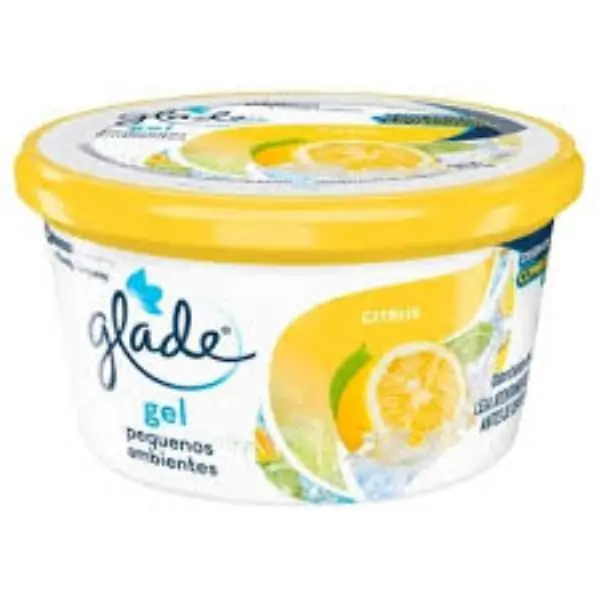 Desodorizador Glade Gel Pequenos Ambientes Citrus 70g