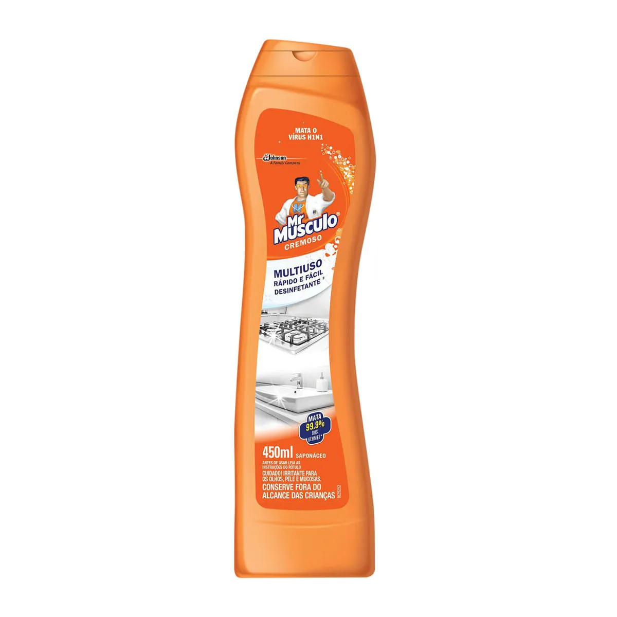 Saponáceo Cremoso Mr Músculo Squeeze 450ml
