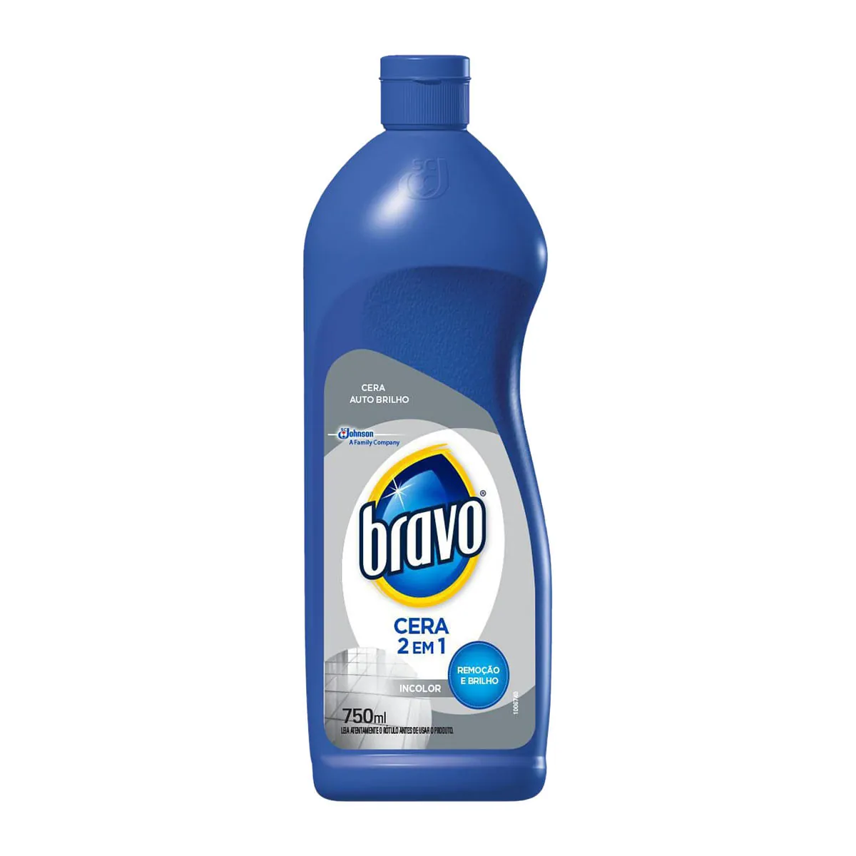 Cera Líquida Autobrilho Incolor Bravo Squeeze 750ml