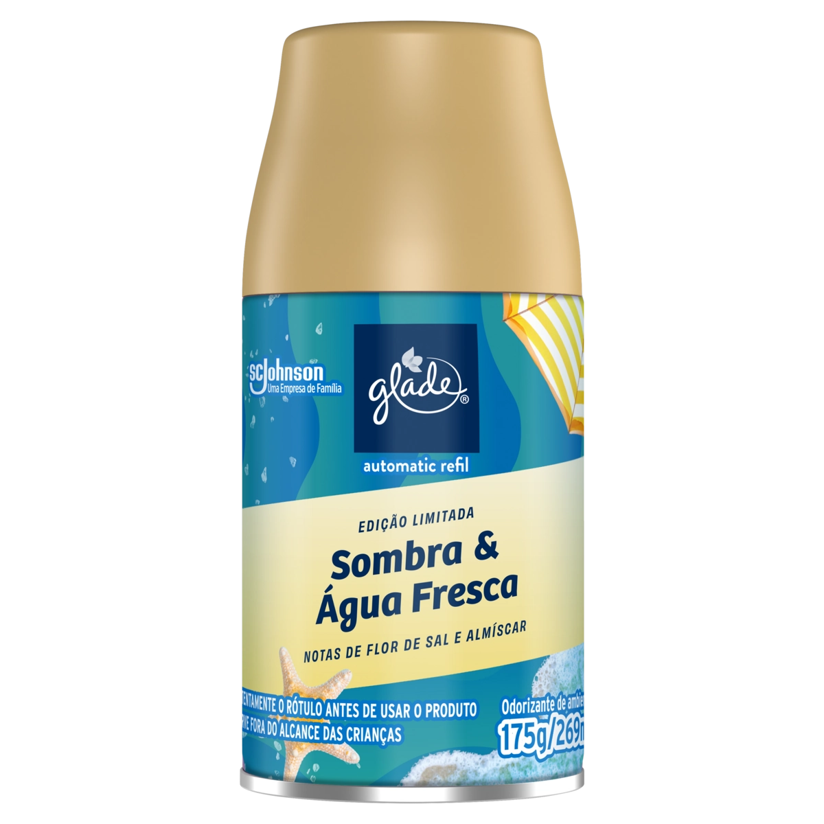 Odorizador de Ambiente Sombra &amp; Água Fresca Glade Automatic Frasco 269ml Refil