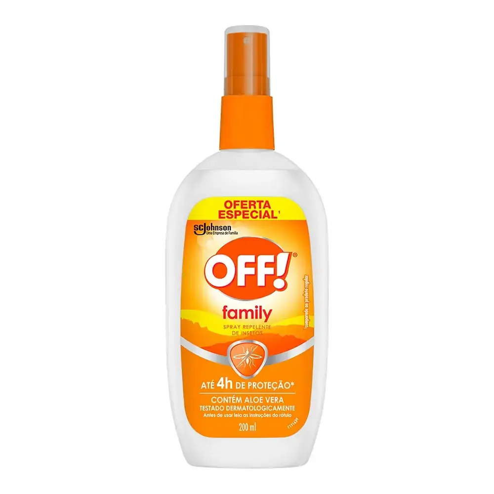 Repelente Off Family Frasco 200ml Spray Oferta Especial