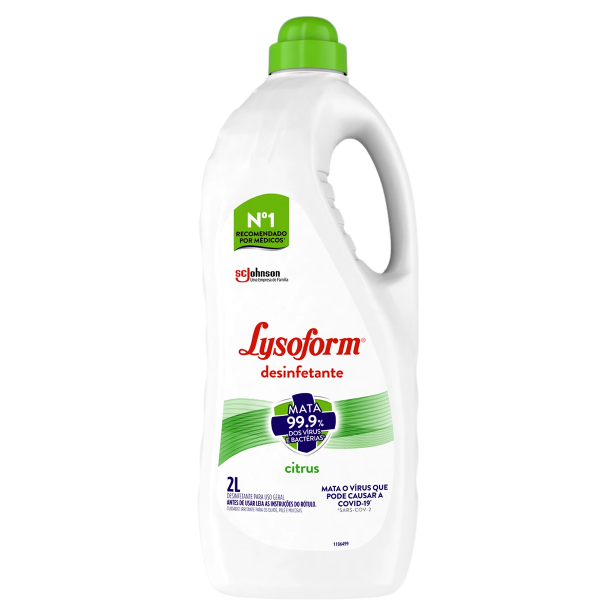 Desinfetante Uso Geral Citrus Lysoform Frasco 2l