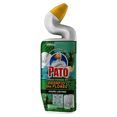 Desinfetante Uso Geral Desafio das Flores Pato Limpeza Profunda Squeeze 750ml