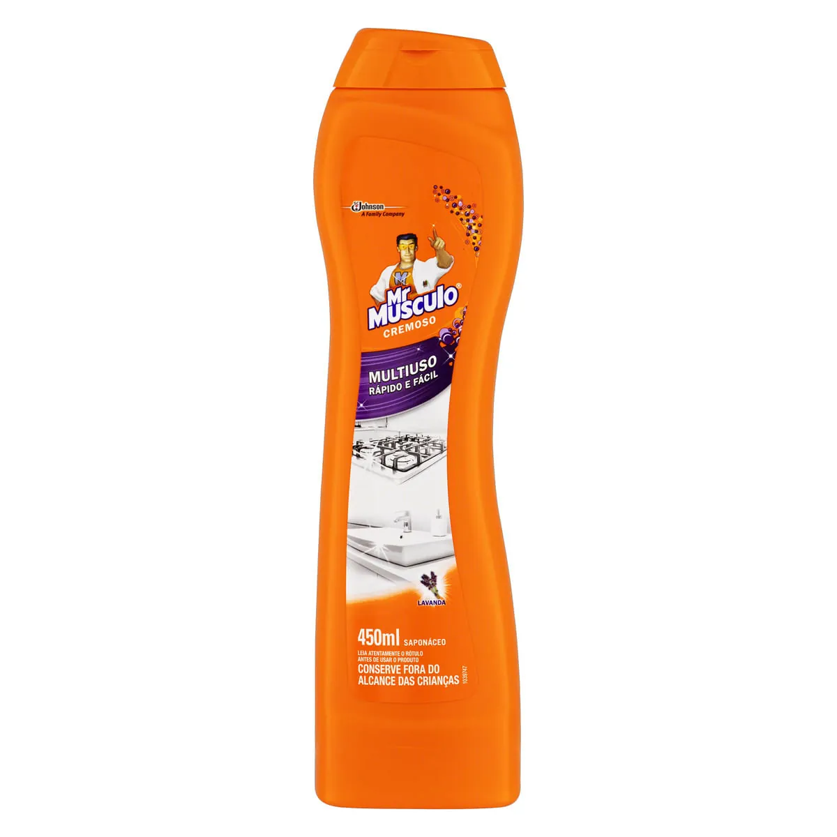 Saponáceo Cremoso Multiuso Lavanda Mr Músculo 45 0ml
