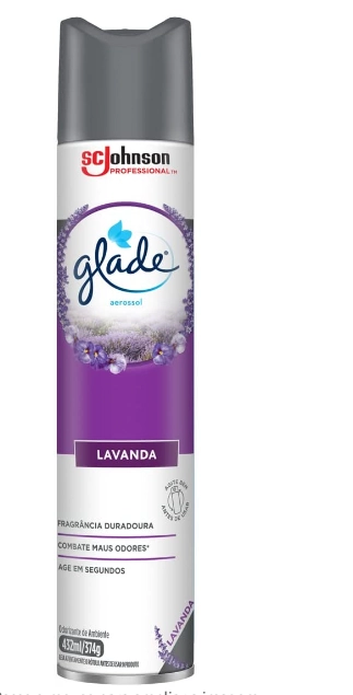 Odorizador De Ambiente Aerossol Lavanda Glade Professional Frasco 432ml Spray