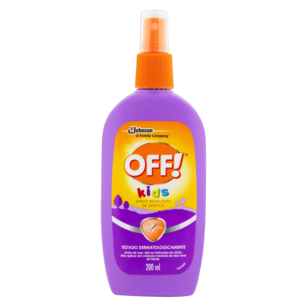 Repelente Spray Off Kids Frasco 200ml Spray
