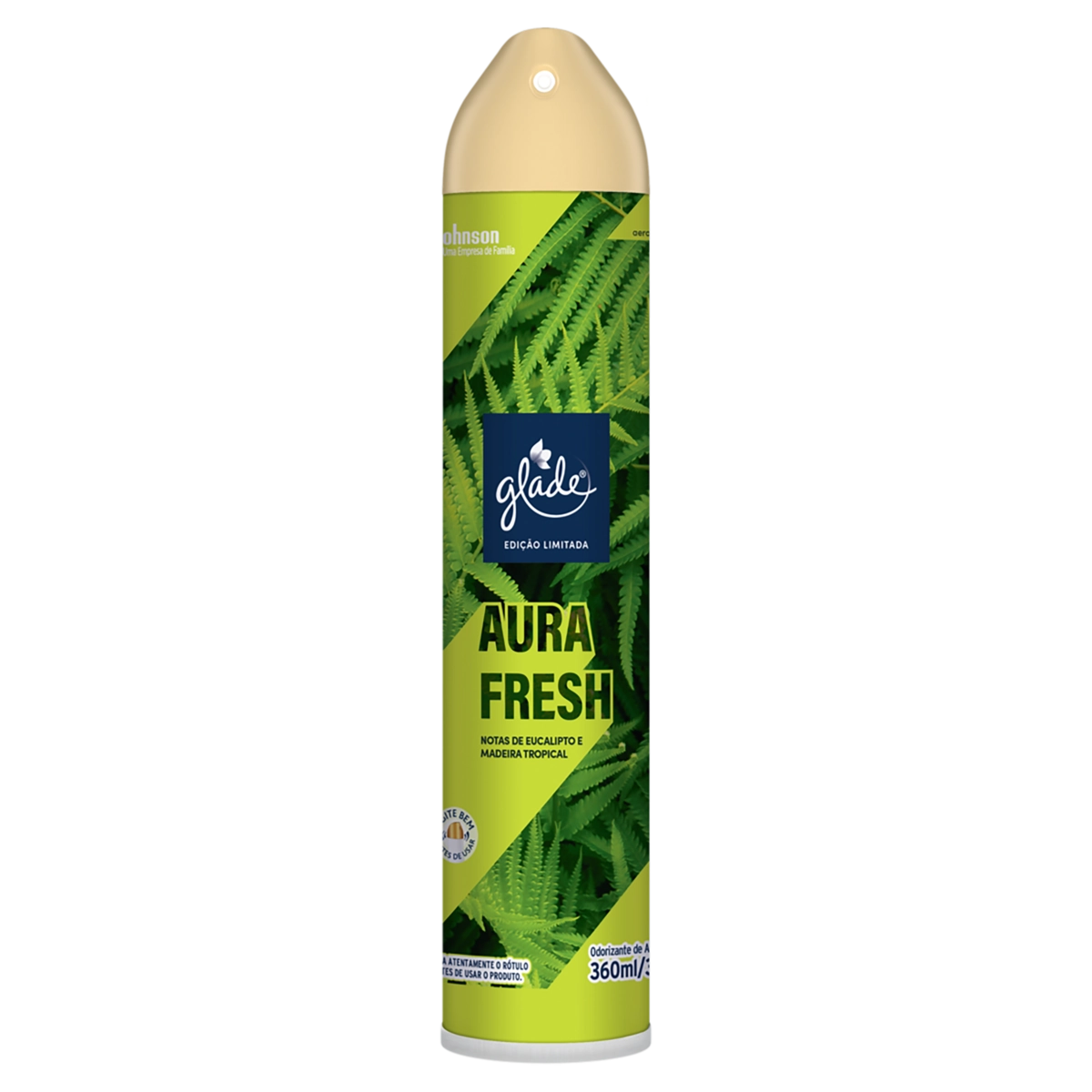 Odorizador de Ambiente Aerossol Aura Fresh Glade Frasco 360ml Spray