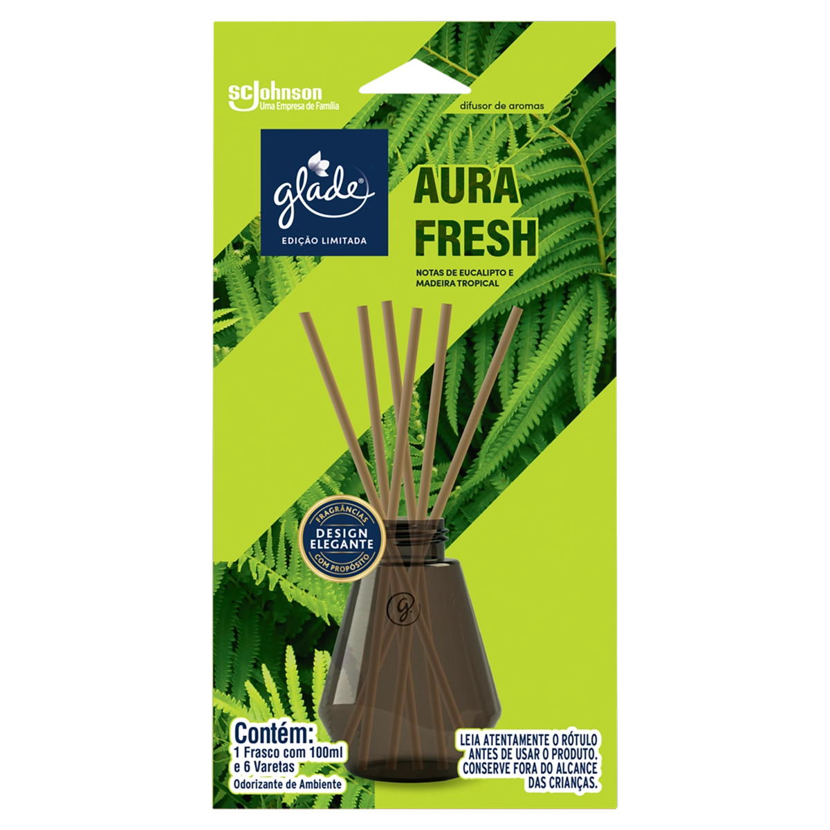 Difusor de Aromas Aura Fresh Glade Caixa 100ml