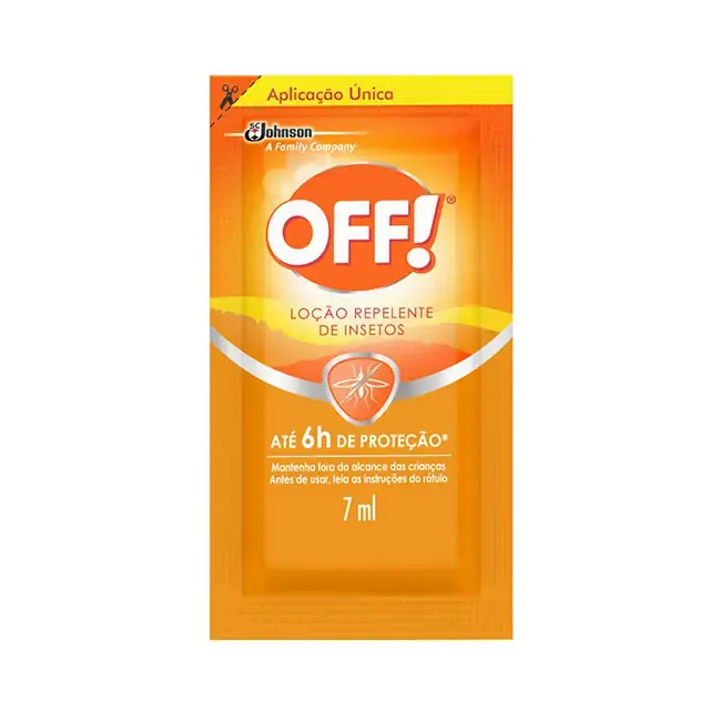 Repelente Off Locao Sache 7ml Un