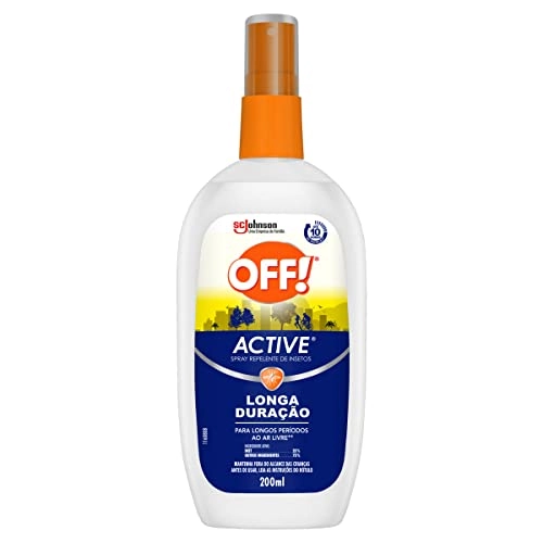 Repelente de Insetos Off! Spray Longa Duração 200ml