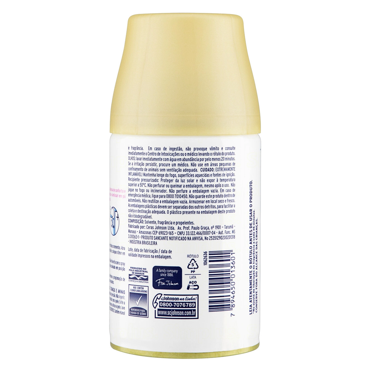 Desodorizador GLADE Automatic Spray Refil Lembrança de Infância 269ml