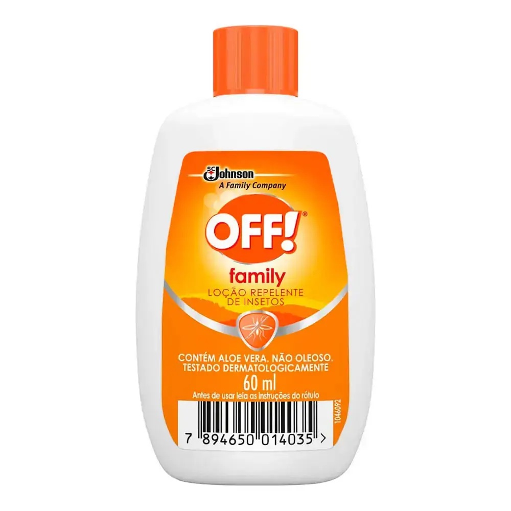 Repelente Loção Off Family Squeeze 60ml