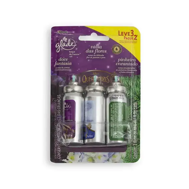 Glade Mare Aguas Vulc Aut 3 Em 1 Ap 269ml