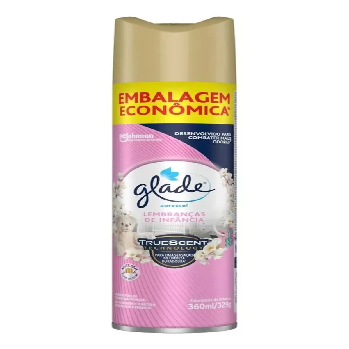 Desodorizador Glade Aerossol Lembranças de Infância 360ml Oferta Especial