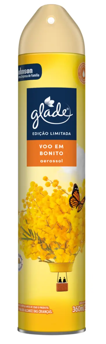 Odorizador De Ambiente Glade Aerossol Voo Em Bonito 360ml