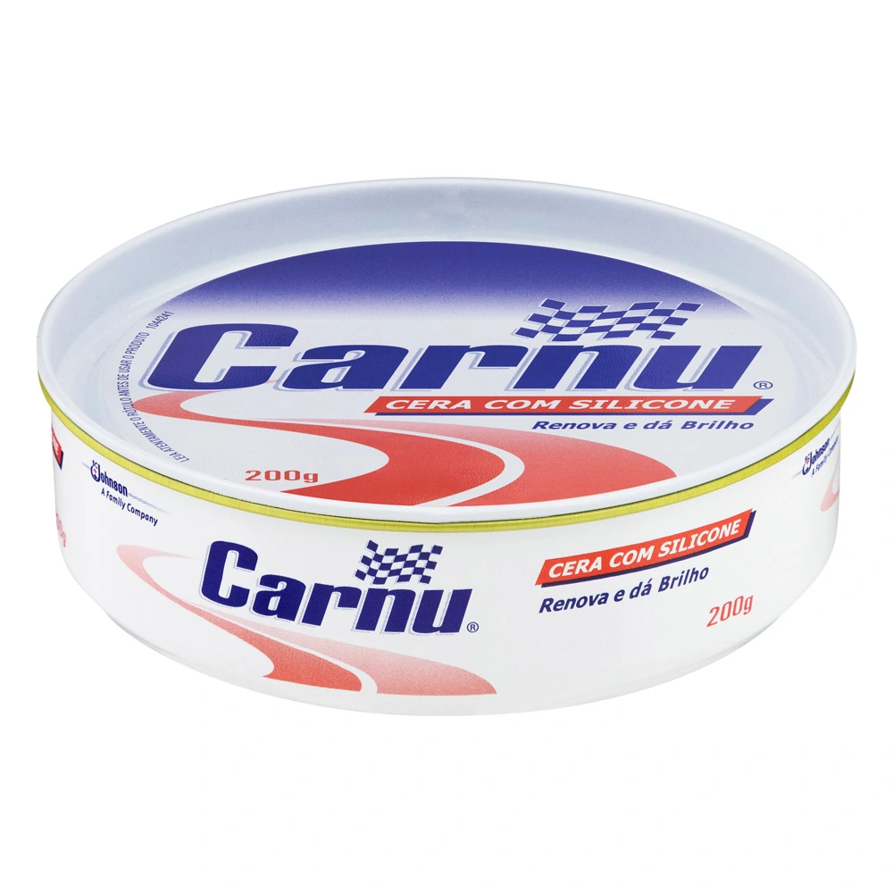 Cera Automotiva Pasta Carnu Silicone - 200g