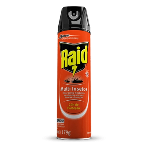 Inseticida Aerosol Multi Insetos Raid Protector 300ml