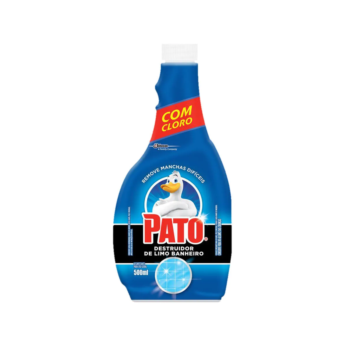 Desinfetante Tira Limo Pato Frasco 500ml Refil