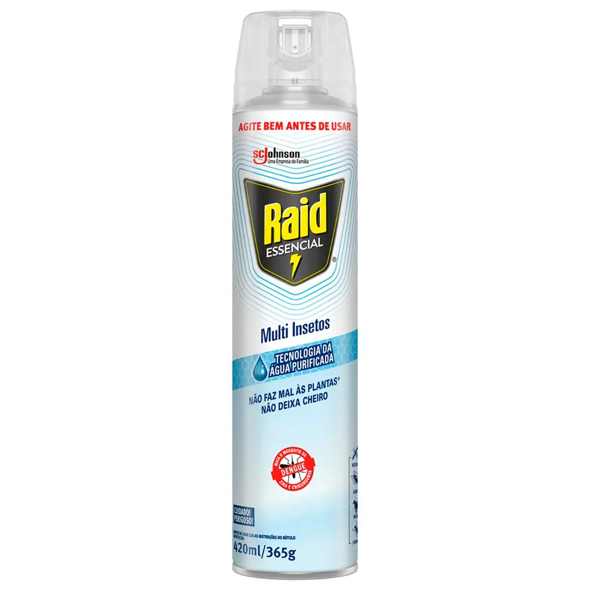 Inseticida Multi-insetos Raid Aerosol Aqua Protection 420ml Leve Mais Pague Menos