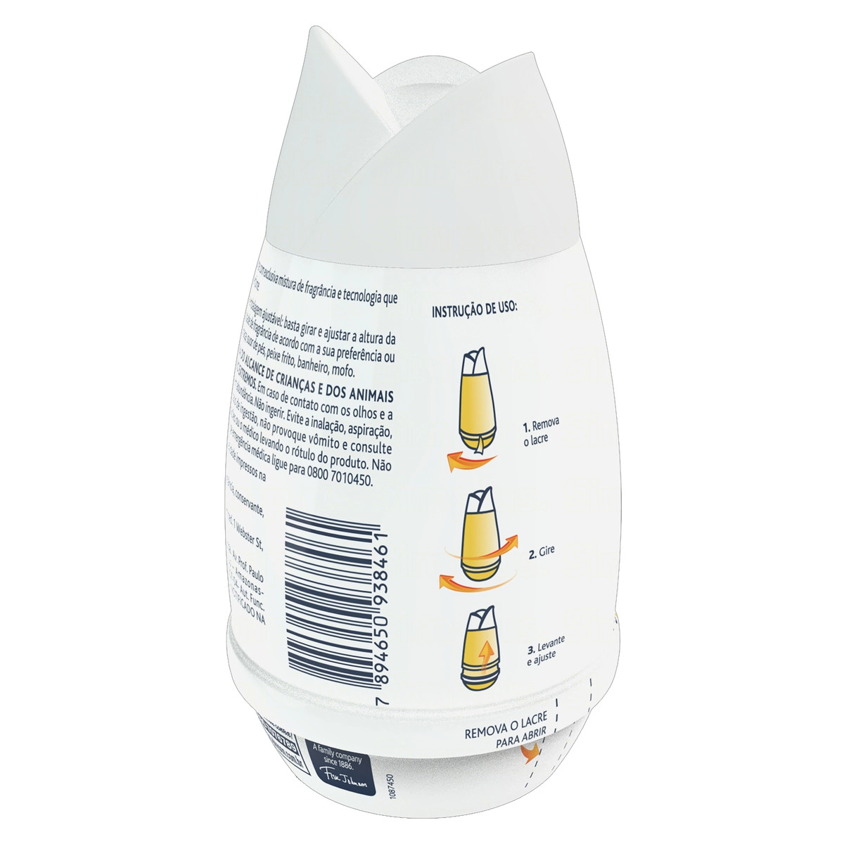 Odorizador De Ambiente Citrus Glade Super Gel Frasco 170g