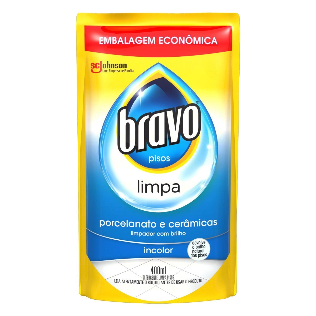 Limpador Bravo Ceramicas Sachet 400ml