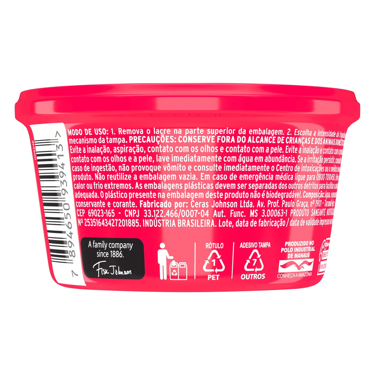 Odorizador De Ambiente Gel Doce Diversão Glade Pote 70g