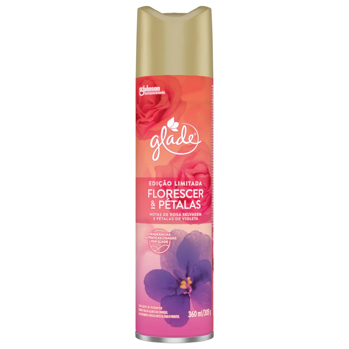 Odorizador de Ambiente Florescer & Pétalas Glade Frasco 360 ml