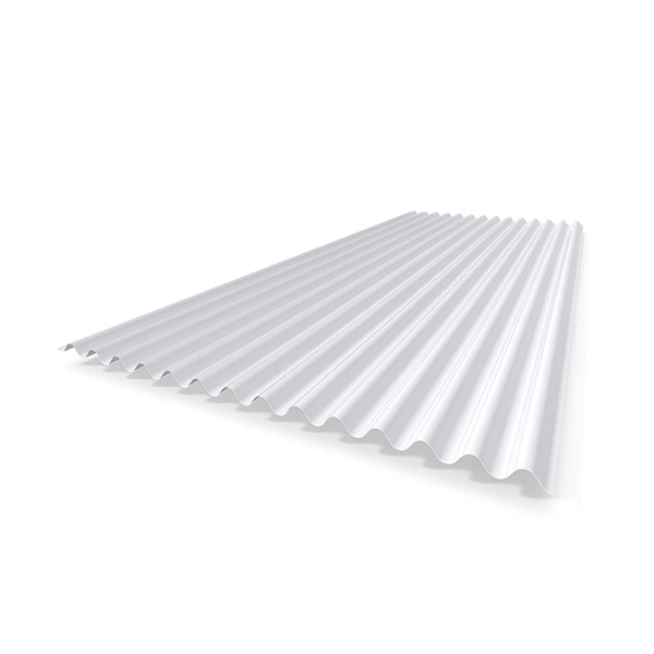 Telha de Polipropileno Ondulada 100x200cm 1,5mm Leitosa Ibrap