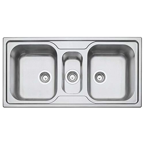 Cuba Sobrepor Tramontina Sf Pri Inox 100x50 2c1/2