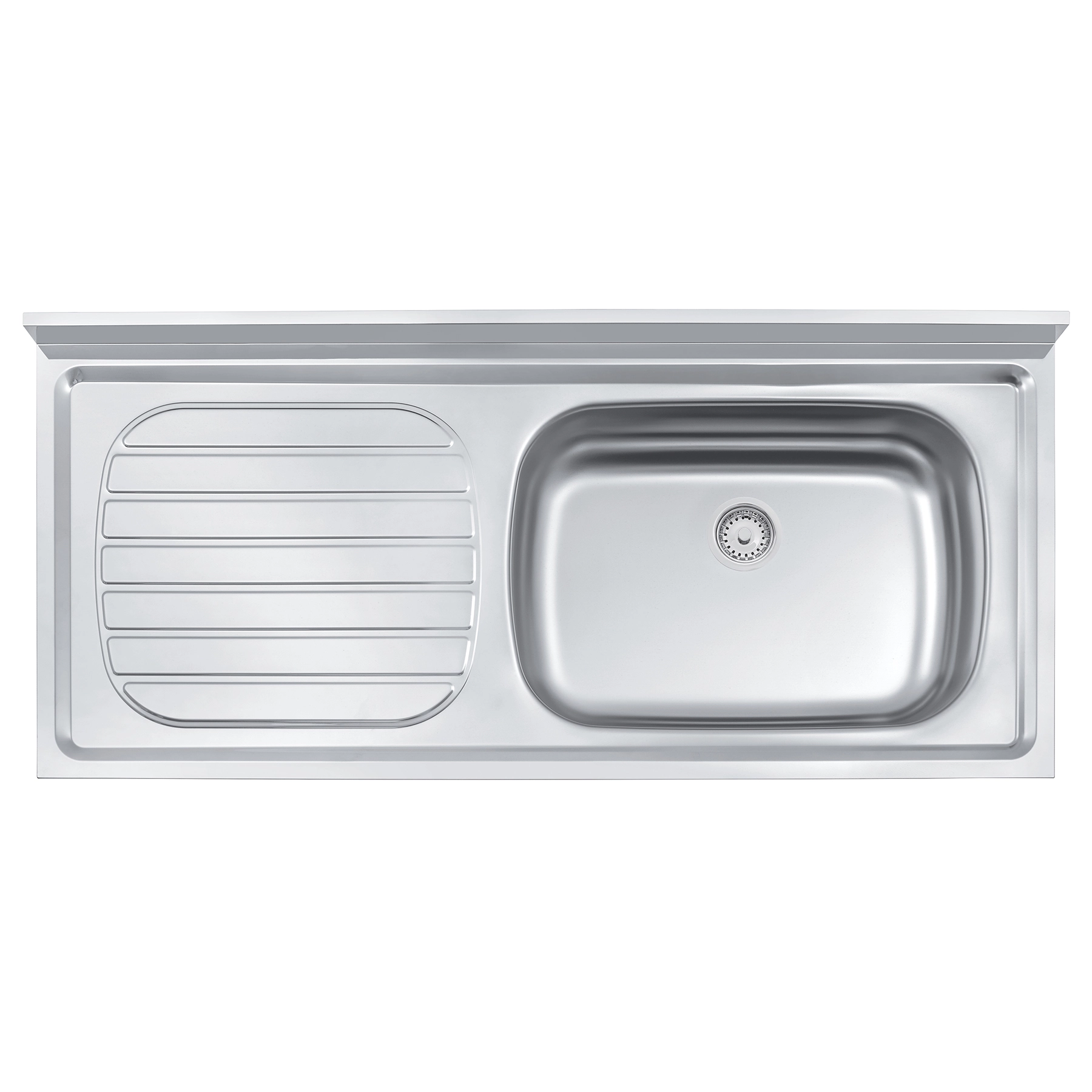 Pia de Cozinha Aço Inox Cinza 120cm Standard Tramontina