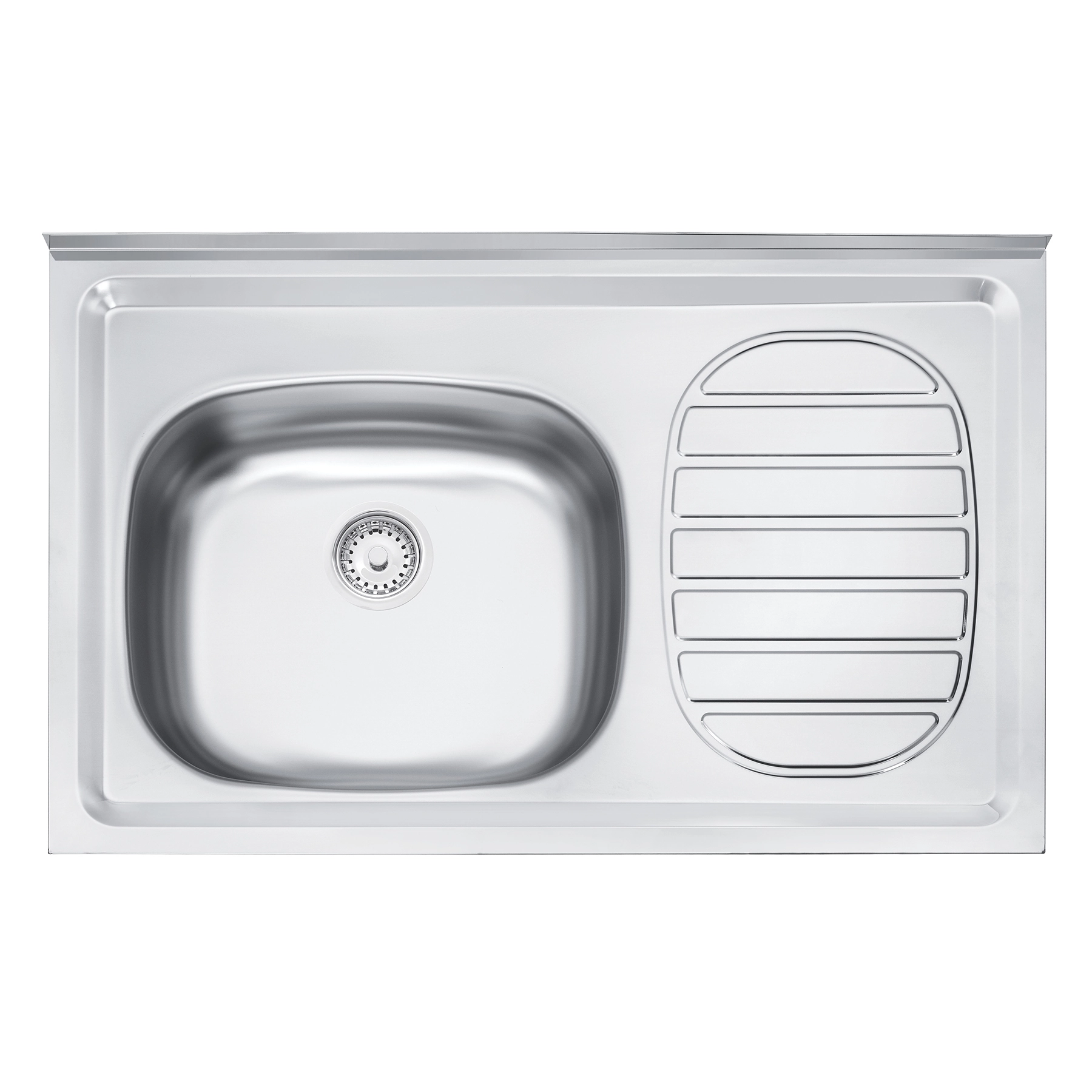 Pia de Cozinha Aço Inox Cinza 80cm Standard Tramontina