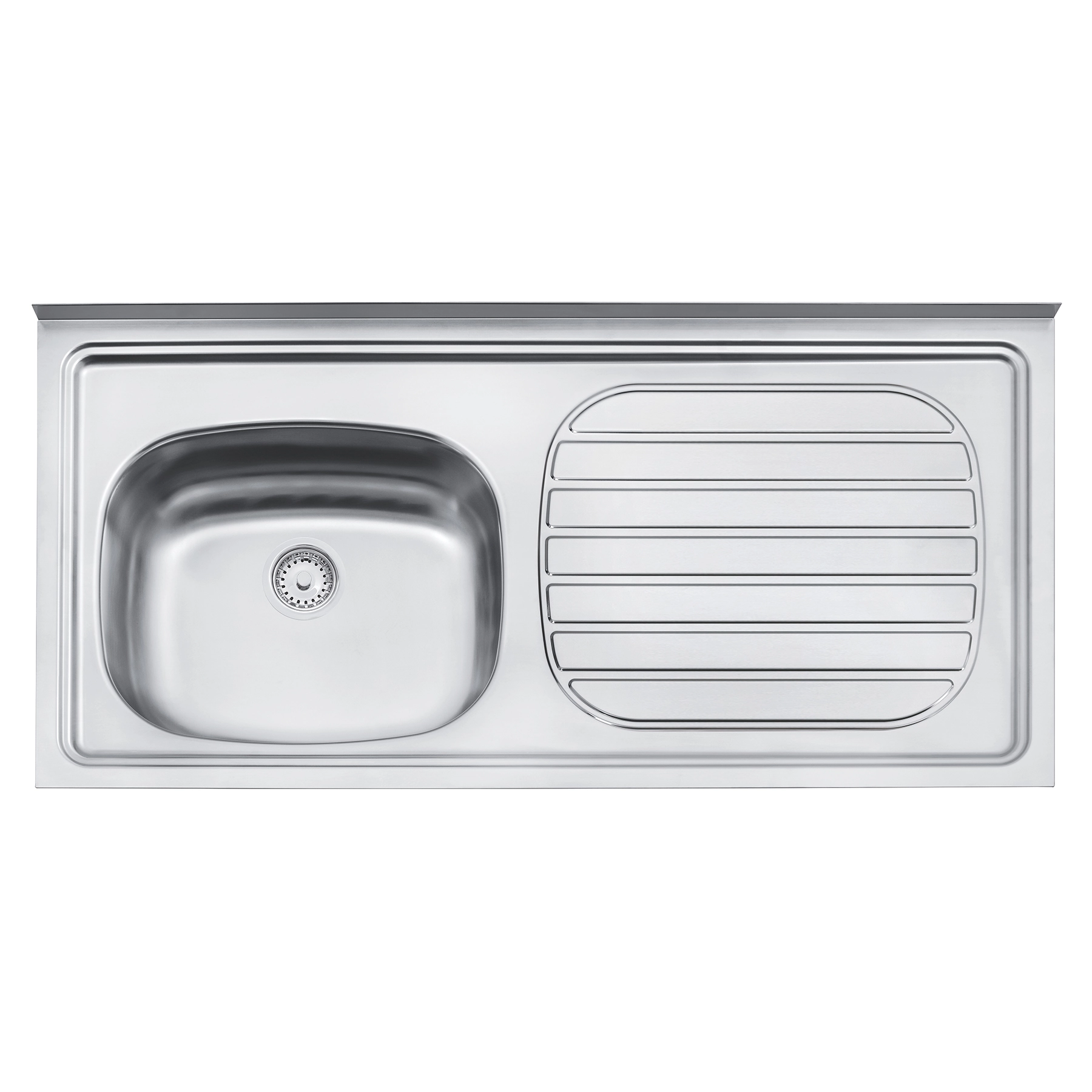 Pia de Cozinha Aço Inox Cinza 100cm Standard Tramontina
