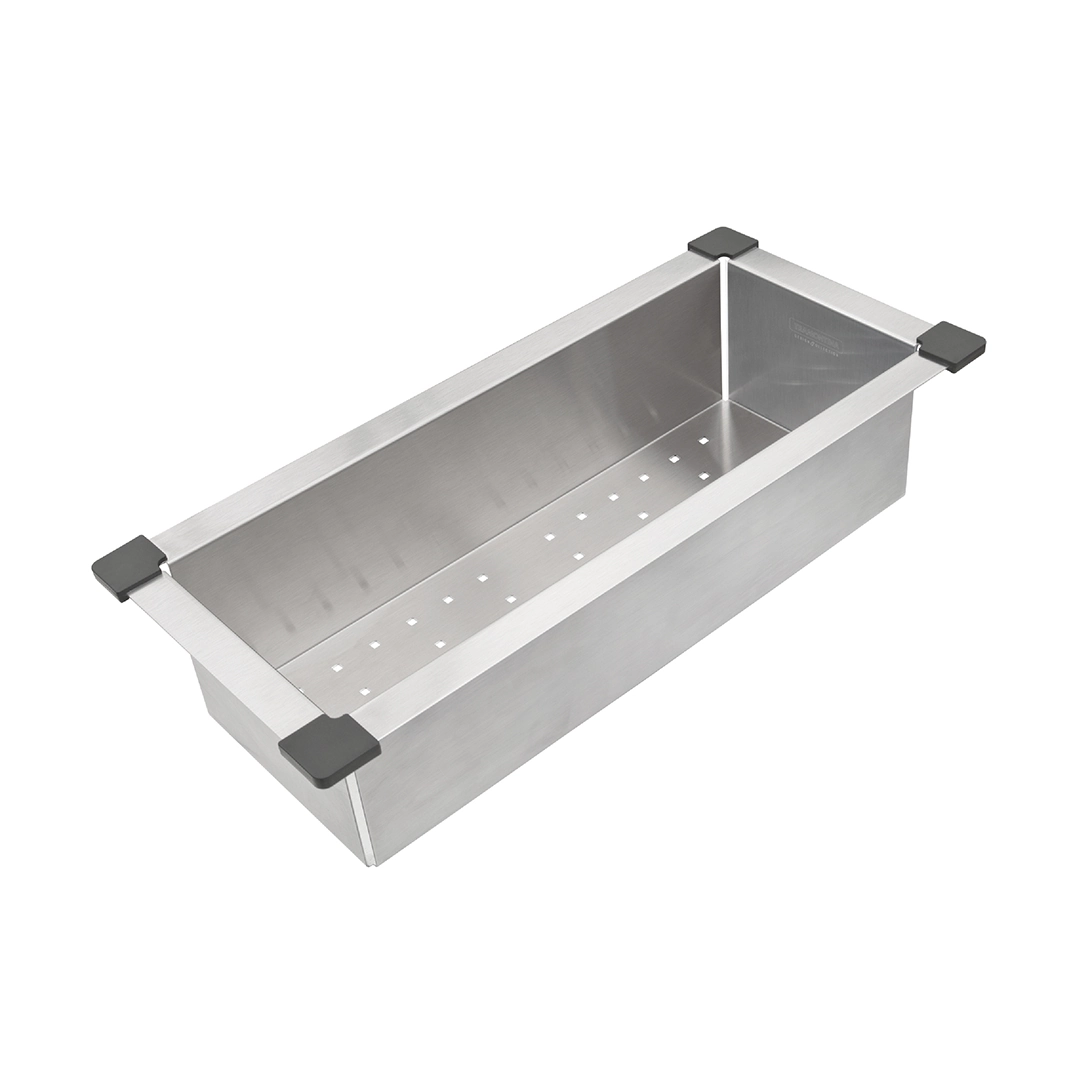 Cesto Coador Aço Inox 19x43cm Quadrum Tramontina