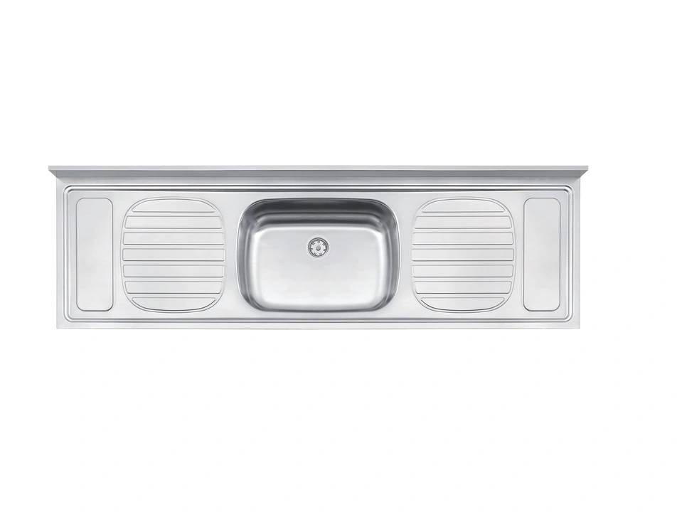 Pia De Apoio Filo 56 Plus Em Aco Inox 180x55 Cm Tramontina
