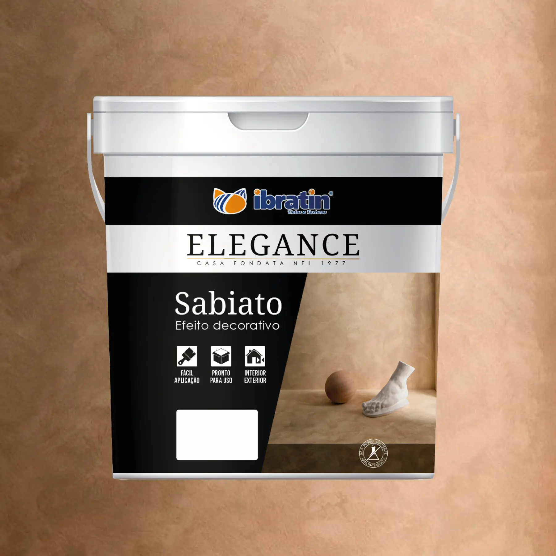Efeito Sabiatto Elegance Branco Fosco 5Kg Ibratin