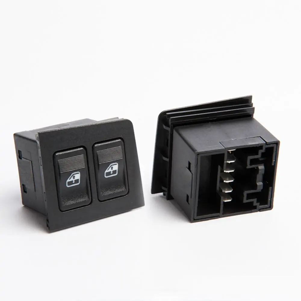 Botão do Vidro Elétrico Duplo Led Verde - KOSTAL 3165500