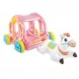 Casinha Carruagem Da Princesa Com Cavalinho Inflável Intex