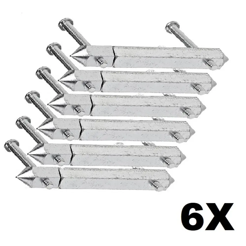 Kit 6 Reparo De Abas P/ Caixa De Teto Marcai