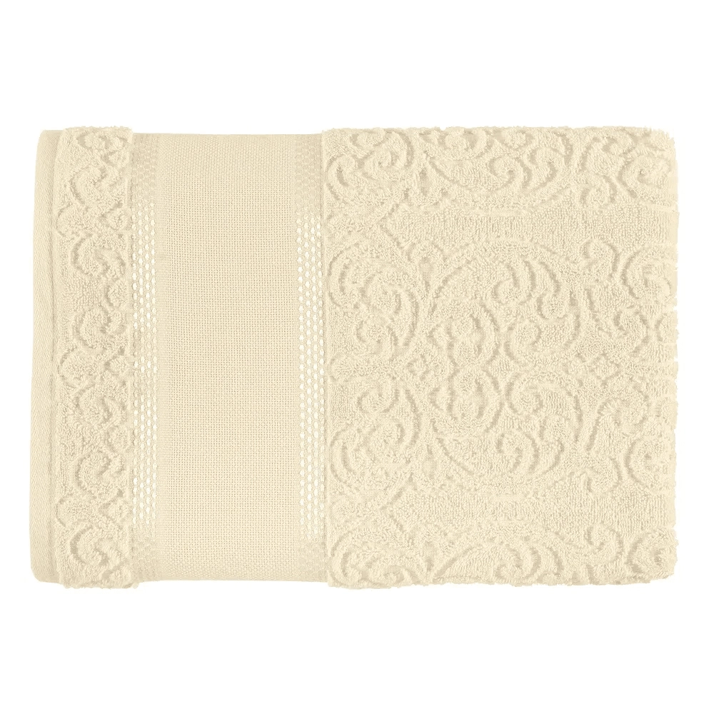 Toalha Karsten Banhao Melina P/ Bordar Natural 90x150cm Mn.02