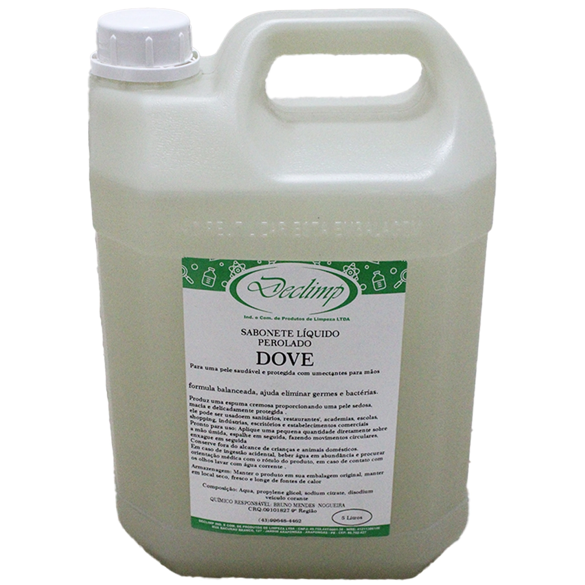Sabonete Líquido Perolado Dove 5l Declimp