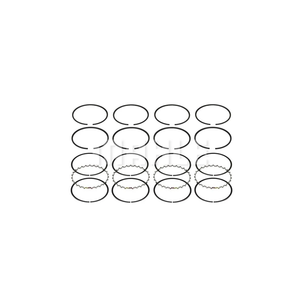 Anéis de Pistão (0.50) - MAHLE/METAL LEVE SNA640405