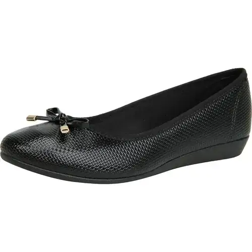 Sapatilha Beira Rio 39 Preto Napa Tresse Neo