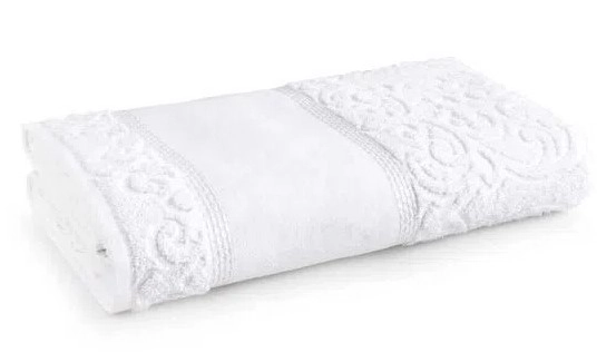 Toalha Karsten Banho Melina P/ Bordar Branco 74x140cm Nm.01