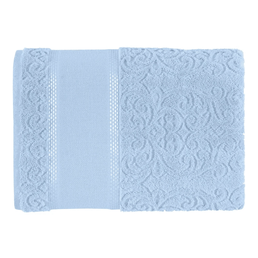 Toalha Karsten Banho Melina P/ Bordar Baby Blue 74x140cm Nm.08