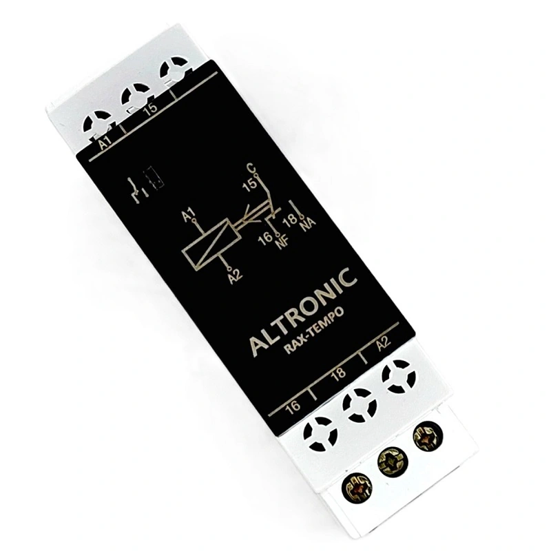 Relê Auxiliar Rax01 94-240vca 24vca/vcc 1 Spdt - 1 Contato Reversível