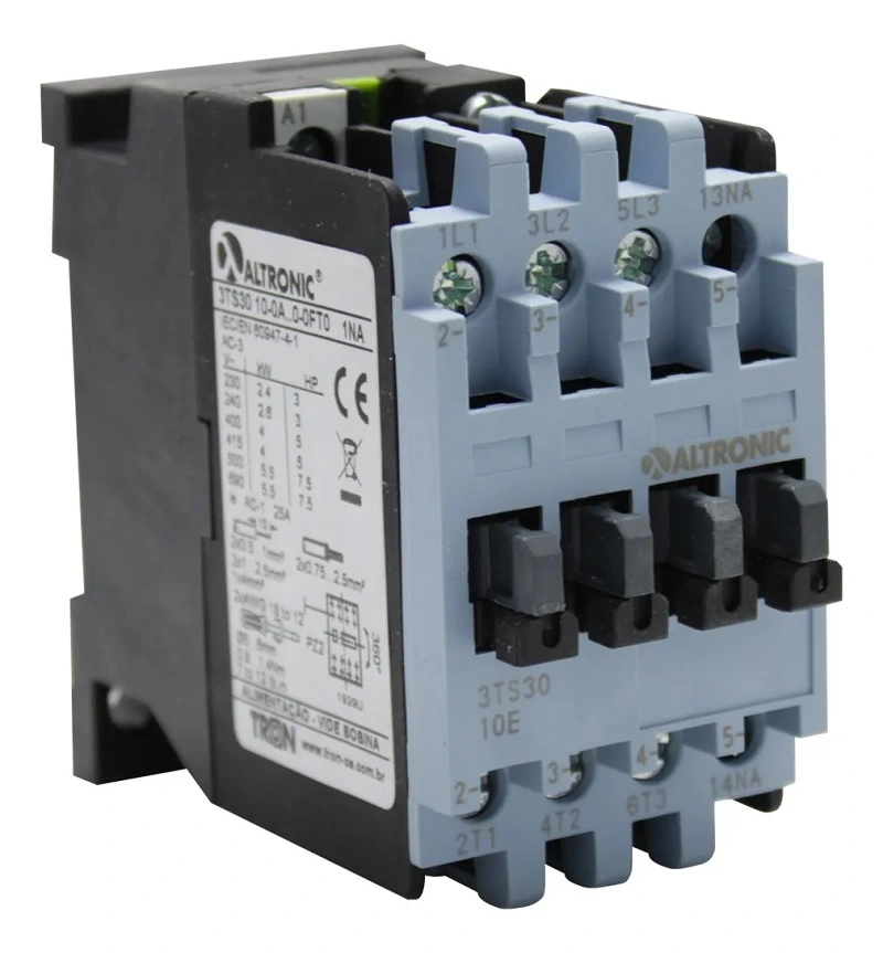 Contator De Potência 3ts30 10 9a 1na Comando Em 24vca