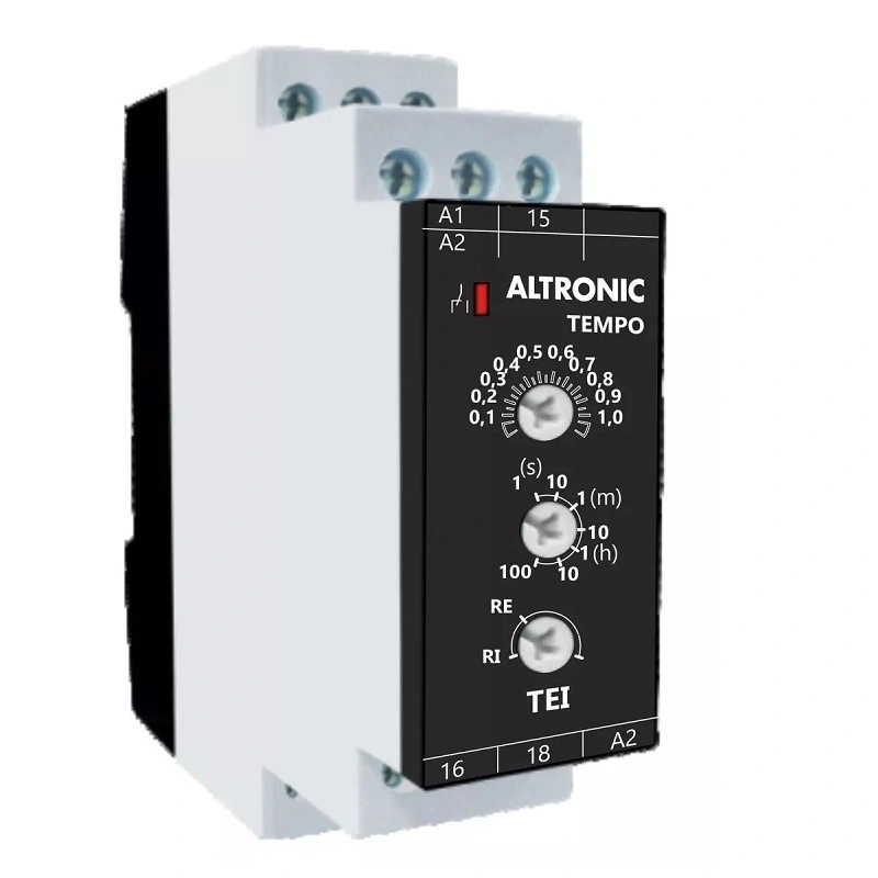 Rele De Tempo Tei 01 03 Mc Multiesc 220/24vcc Tron