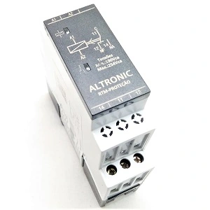 Relê De Proteção De Tensão Monofásico 220vca Rtm-04