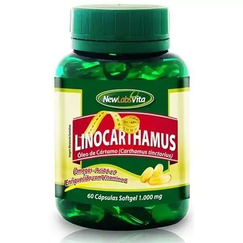 óleo De Cartamo 60 Cápsulas
